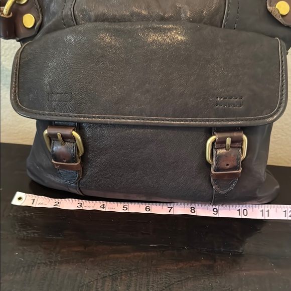 Fossil long live 1954 Elegant Brown Leather Handbag - Picture 6 of 10